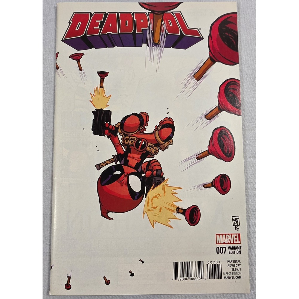 Deadpool #7 Skottie Young Baby Variant 1st Print Marvel Comics 2015